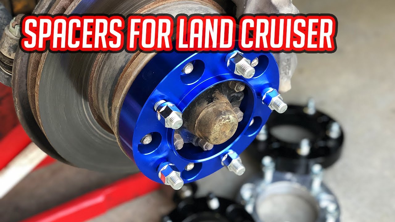 Watch this before getting wheel spacers for your 100 series Land