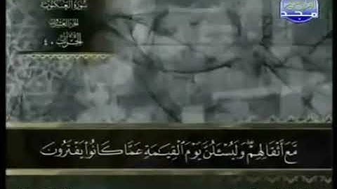 Surah Al-‘Ankabut(سورة العنكبوت) Number 29 Juz’u 20, 21 from the Holy Quran by Abdelbasit Abdelsamad
