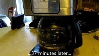 How to unclog a Mr. Coffee JWX31 coffee maker