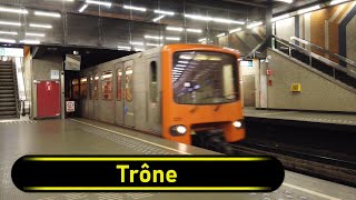 Metro Station Trône - Brussels 🇧🇪 - Walkthrough 🚶