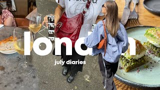 July Diaries | Week in the life of an acting student in London 🍽