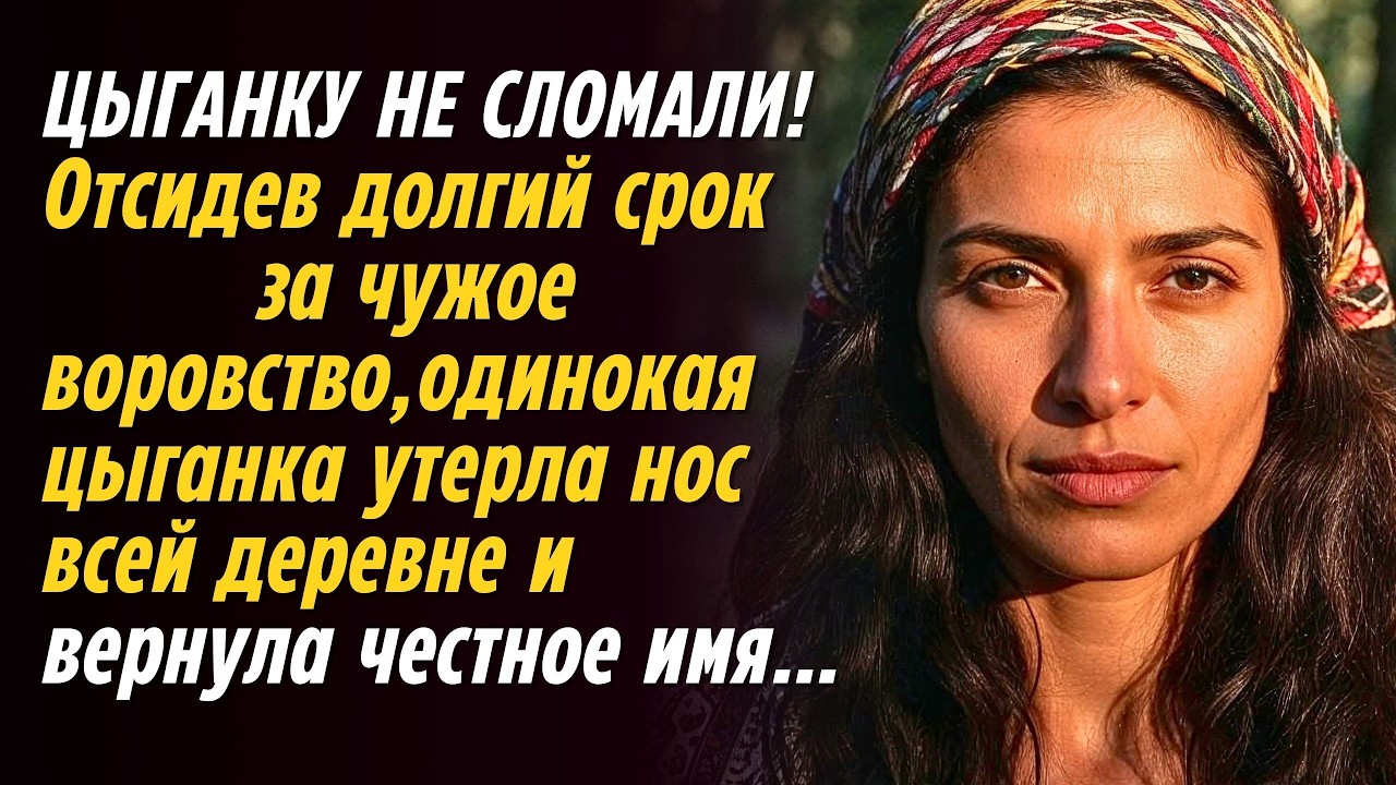 ЦЫГАНКА отсидела за чужой грех, деревня выгнала её.Но она не сломалась и  вернула свое честное имя…