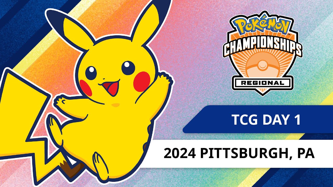 TCG Day 1 2024 Pokémon Pittsburgh Regional Championships YT Game
