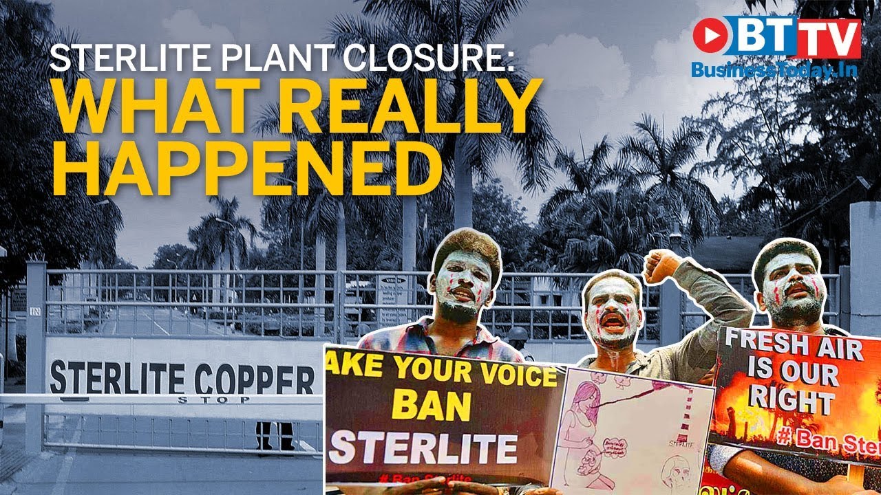 What led to Sterlite Copper plant closure in Tuticorin