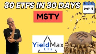 Msty In Trouble Share Price Crash, Dividend Reduction & Whats Next? 30 Etfs In 30 Days