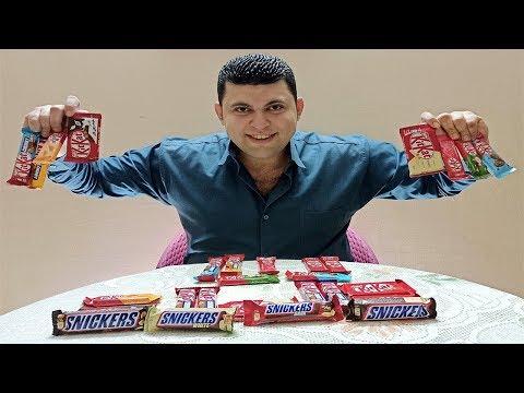 أحلي نوع في شيكولاتة كيت كات تاكل ايه منها جرب وقول رأيك 