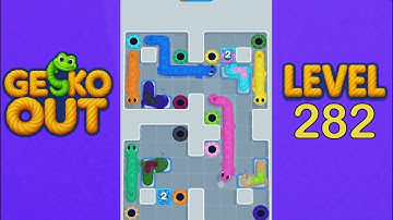 Gecko Out Level 282 Solution | Step by Step Walkthrough