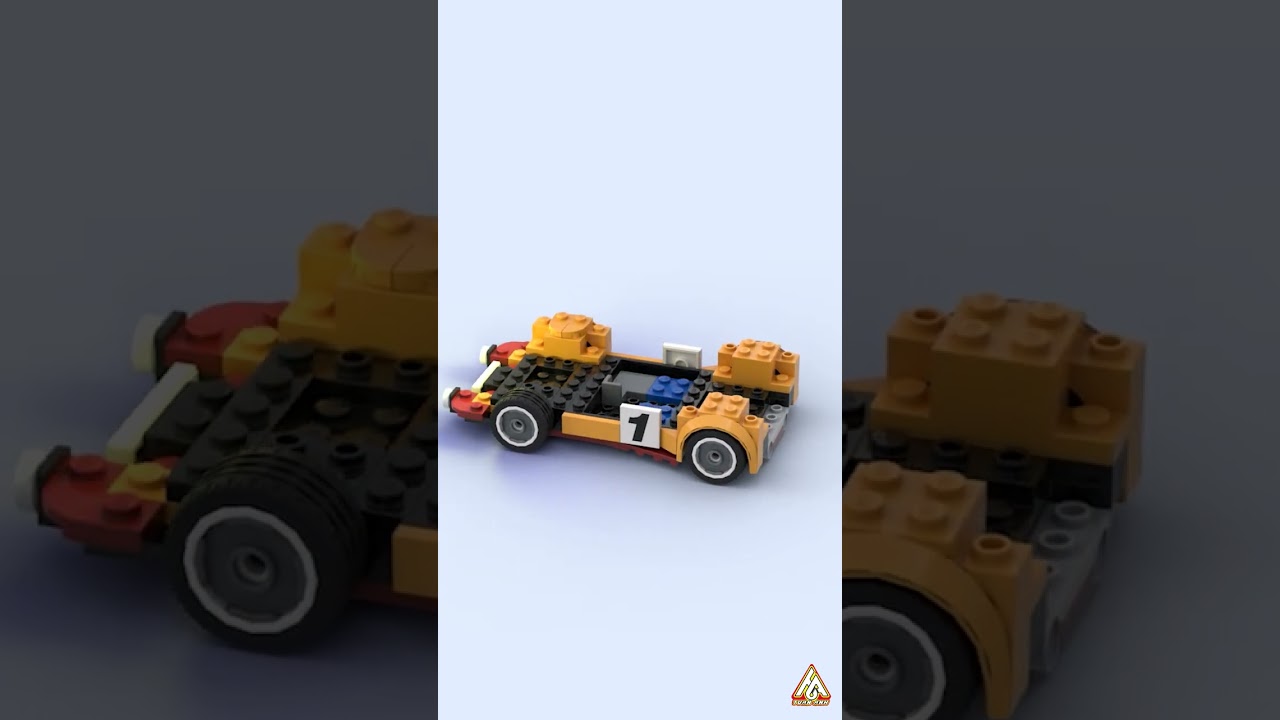 LEGO French Renault 5 Turbo rally car