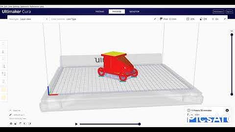 Diy Assignment-1 creating a model in FreeCad and using Ultimaker Cura to 3D print it