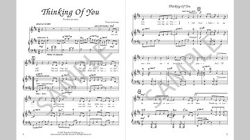 Thinking Of You - MusicK8.com Singles Reproducible Kit