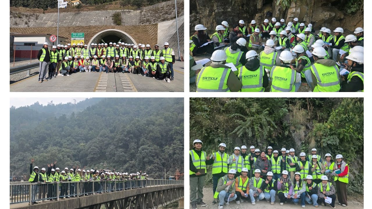 Geology Field Visit At Malekhu    Civil Engineering Student KCC 