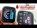 Y68 SMARTWATCH BLOOD PRESSURE ACCURACY TEST | ENGLISH