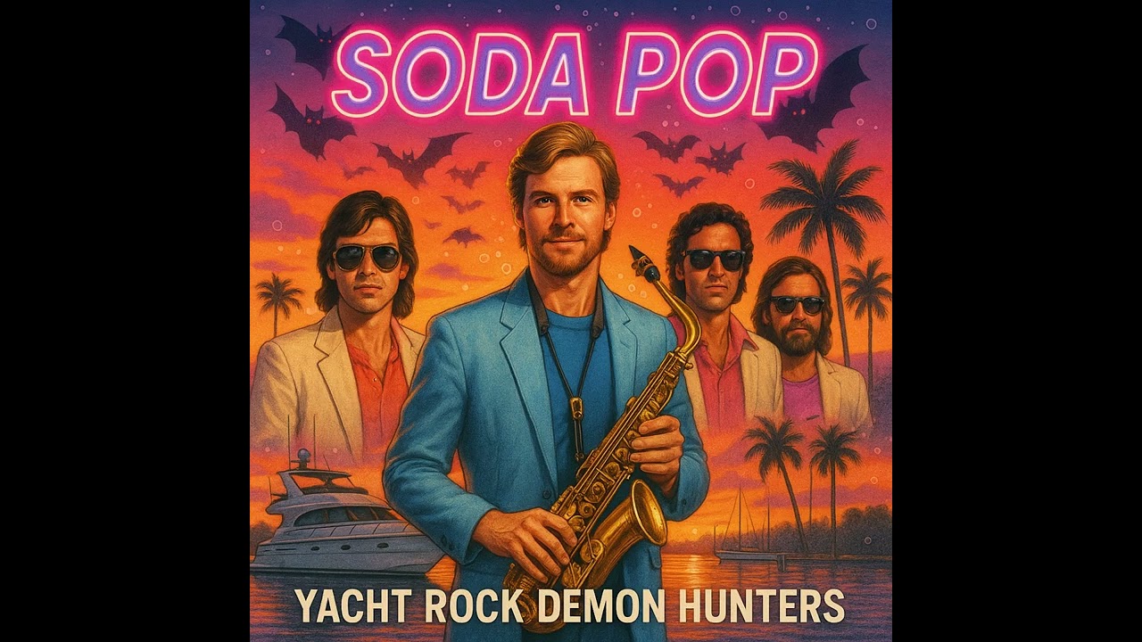 Yacht Rock Demon Hunters - Soda Pop (AI Yacht Rock Parody)