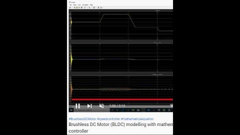 Brushless DC Motor BLDC modelling with mathematical equation with speed controller-MATLAB ASSIGNMENT