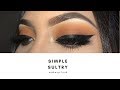 SIMPLE SULTRY MAKEUP LOOK