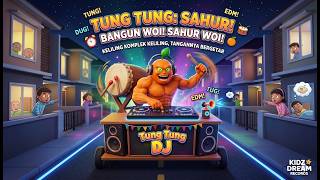 DJ Tung Tung - Sahur! Sahur! (Lagu Anak Remiks EDM Ceria) | KIDZ DREAM