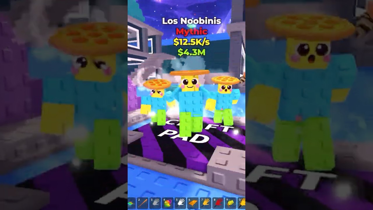 LOS NUEVOS NOOBINIS EN STEAL A BRAINROT😍 #roblox