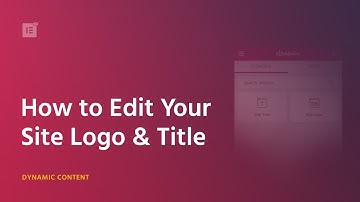 How To Change and Style Your Site Logo & Site Title