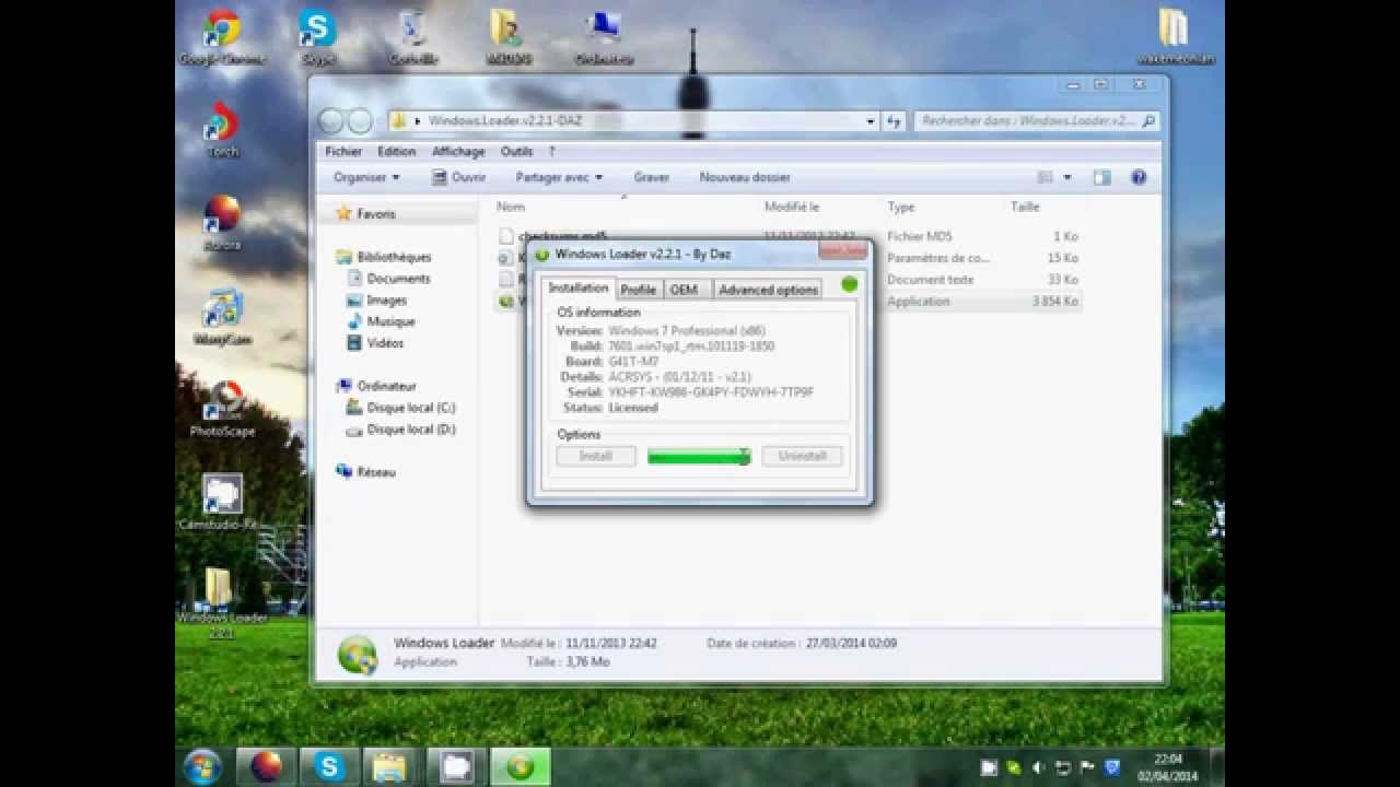 Telecharger Clé D'activation Windows 7 Edition Integrale Gratuit