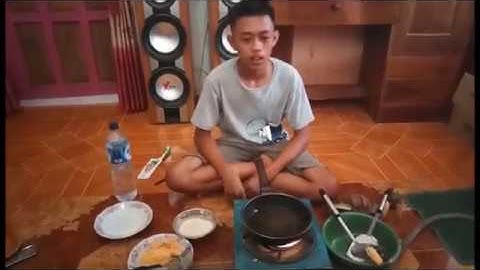 How To Make Chocolate Fried Banana 11 (9E) PRAKTEK PROCEDURE TEXT | STUDENTS TAKEOVER THE CHANNEL