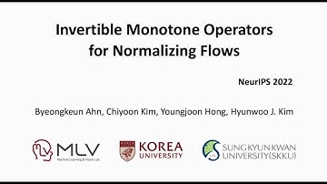 Invertible Monotone Operators for Normalizing Flows (NeurIPS 2022)