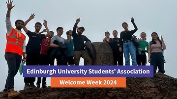 2024 Welcome Week at the University of Edinburgh