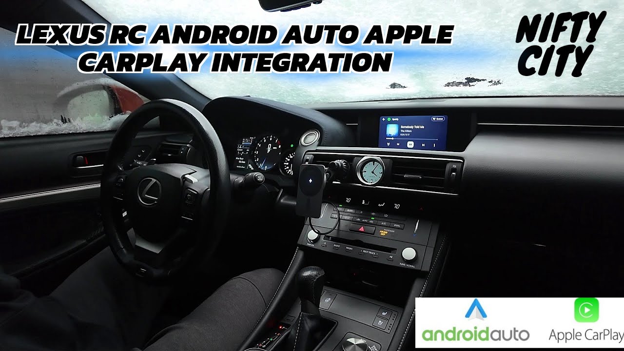 2015-2020 Lexus RC Niftycity Android Auto / Apple Carplay