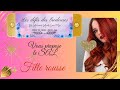 Sal fille rousse stitchalong biggestcraft stampedcrossstitch pointdecroix crossstitch