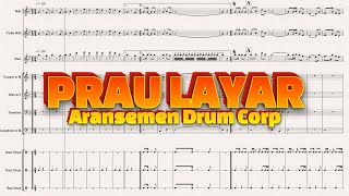 Prau Layar Instrumen || Aransemen Drum Corp || Drumband