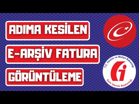 Adıma Kesilen E-Arşiv Faturaları Nasıl Öğrenebilirim? | E Arşiv Fatura Görüntüleme!