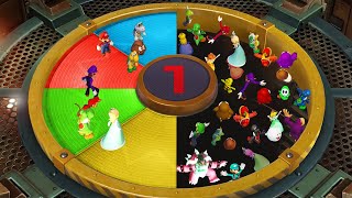 Мульт Super Mario Party Minigames Mario Vs Yoshi Vs Rosalina Vs Bowser Master Difficulty