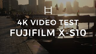 Fujifilm X-S10 4K Video Test Footage, IBIS + OIS (FUJINON XF18-55mm F2.8-4) | Dubai Creek