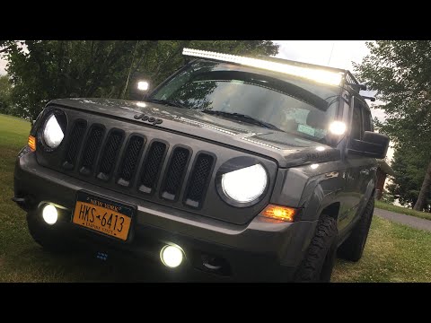 Jeep Patriot-LED 헤드 라이트 업그레이드 / 설치