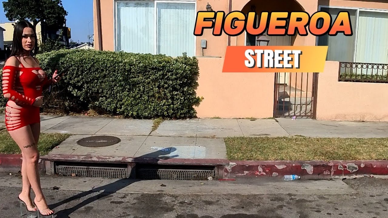 After the Rain Comes Sunshine. Los Angeles California Figueroa Street 4k