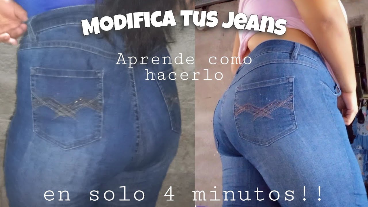 como-acortar-el-tiro-de-un-pantal-n-costura-youtube