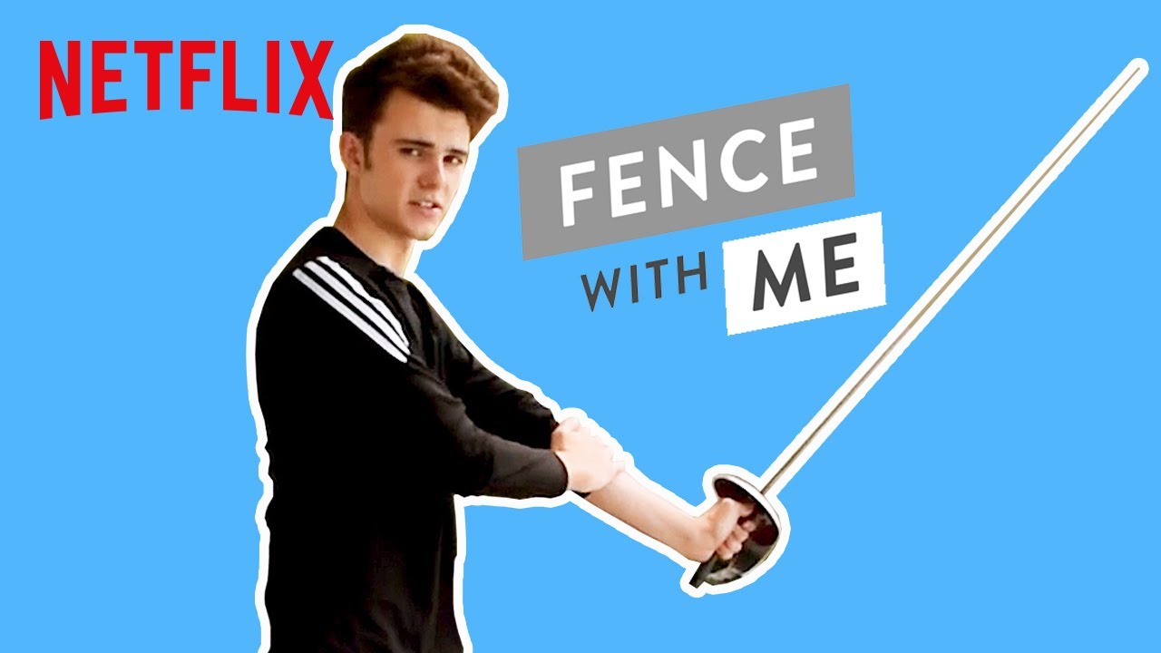 Learn About Fencing with Reed 🤺 Ashley Garcia Netflix After School YouTube