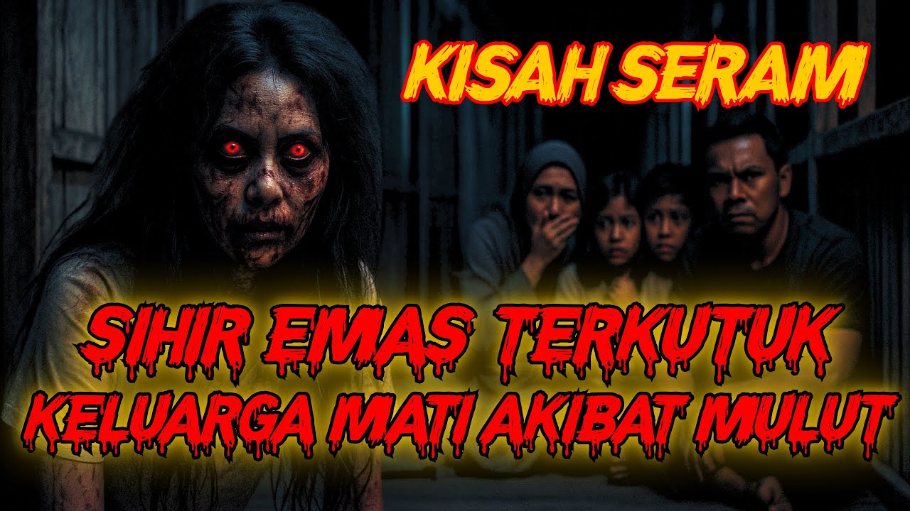 KISAH SERAM SARAWAK | SIHIR EMAS MEMBUNUH | SATU KELUARGA MATI DALAM KEADAAN MENGERIKAN‼️