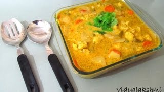 South Indian Mixed Vegetable Korma