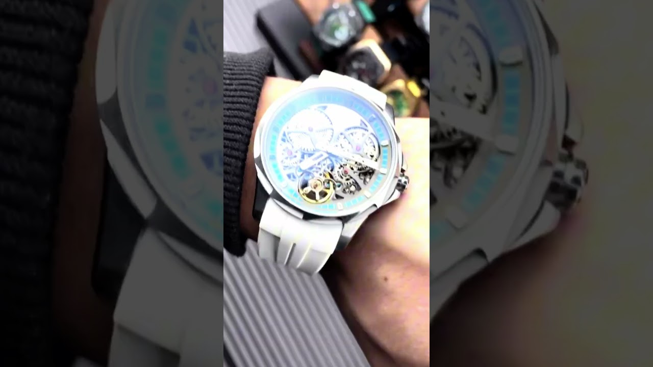 “Automatic style, timeless vibe ⏱🔥 