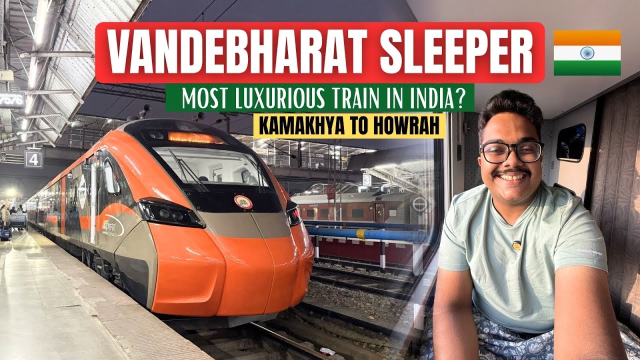 India’s Vande Bharat Sleeper 😲 Kamakhya–Howrah | Full Journey Review | Worth the Hype?