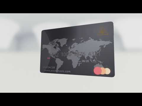 AV CREATIONS CREDIT CARD | Create Your Own Credit Card