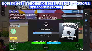 How to get Hydrogen IOS ROBLOX EXECUTOR ON IOS TUTORIAL NO JAILBREAK NO DOWNLOAD (BYPASSED BYFRON)