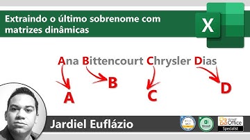 Como extrair as letras iniciais e maiúsculas com fórmulas no EXCEL (review upgrade)