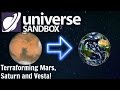 Universe Sandbox 2 Gameplay 2 Terraforming MarsSaturn 