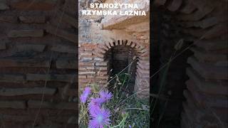 Starożytna Rzymska Łaźnia Pheia Roman Baths (Skafidia) #ancient #history #explore #monument #shorts