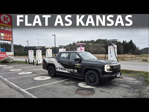 Maxus eTerron 9 charging test