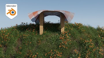 Create A Table & Table Cloth In Blender | Blender Tutorial