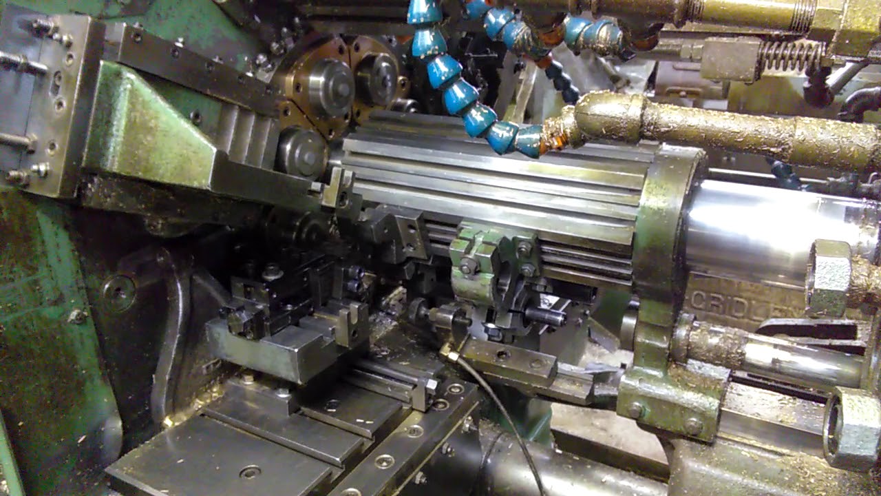 2018 08 16 AcmeGridley Screw Machine Setup YouTube