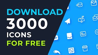 Download 3000+ Vector Icons for FREE