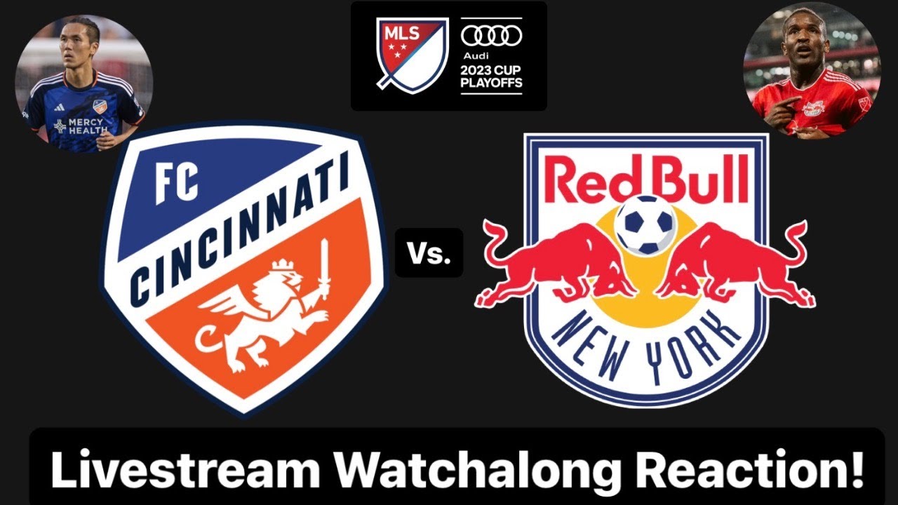 FC Cincinnati Vs. New York Red Bulls 2023 MLS Cup Playoffs East Round 1